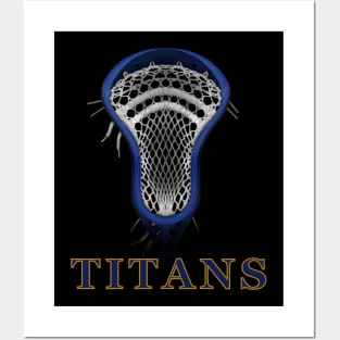 Titans lax Posters and Art